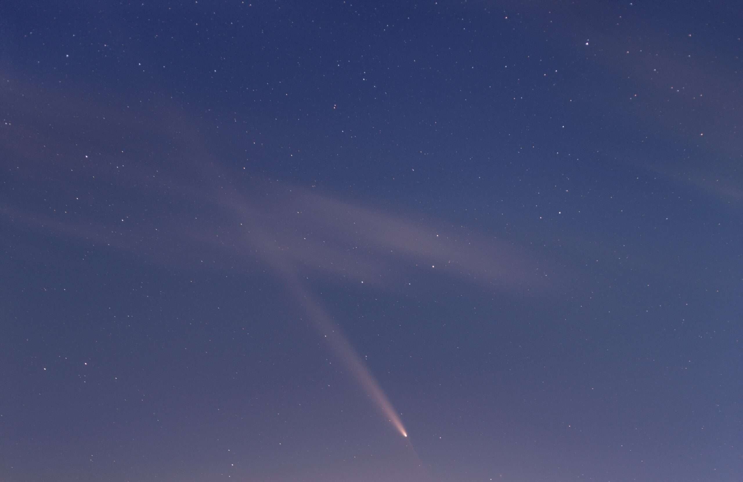 CHAM October 2024 The Great Comet C/2023 A3 TsuchinshanATLAS in autumn colours by Daniel